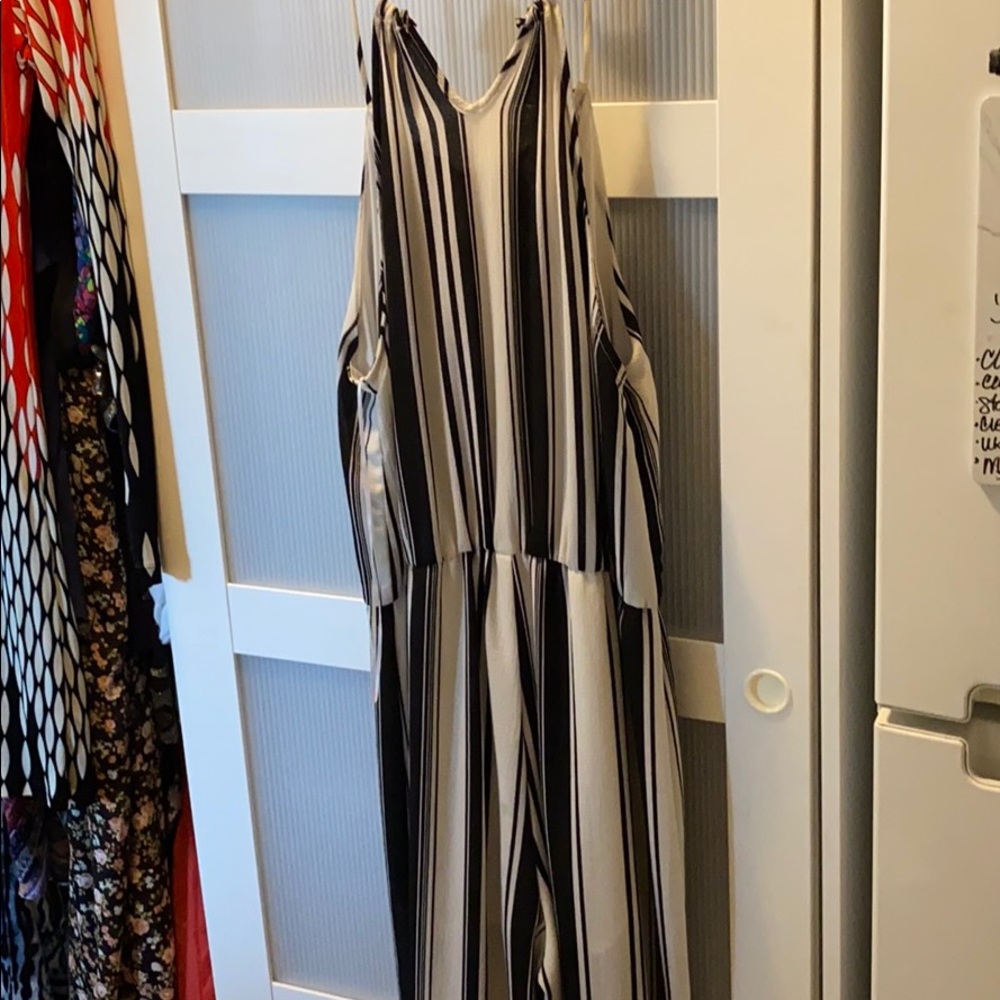 Black and White Jumpsuit